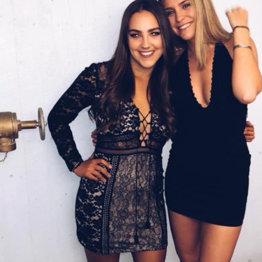 Express dress! Worn twice, great condition